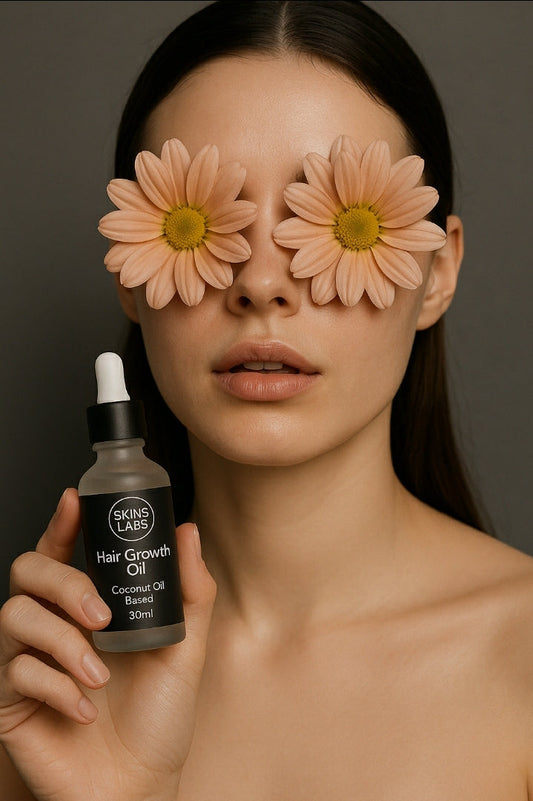 Unlock the Secret to Lush, Healthy Hair with Skins Labs Hair Growing Oil